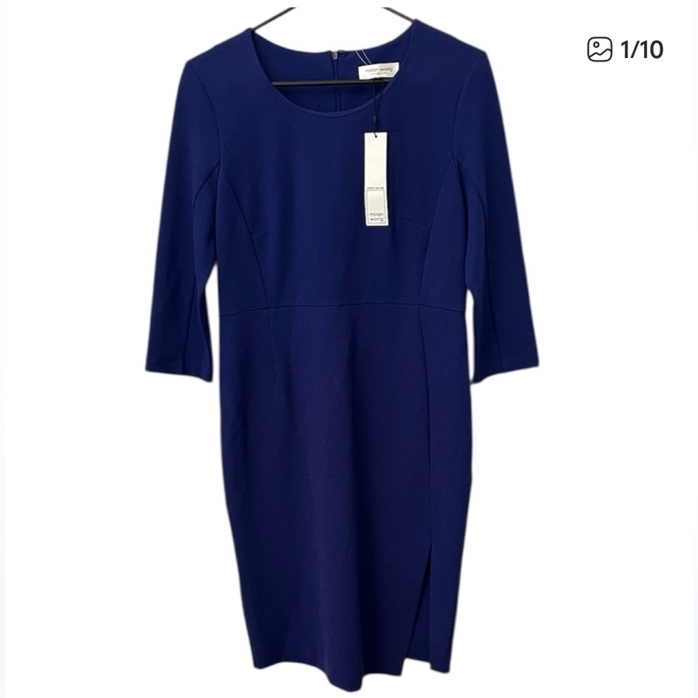 Minan Wong NEW 3/4 sleeve elegant Dress